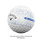 CALLAWAY GOLF SUPERSOFT GOLF BALLS - BLUE SPLATTER - Like New