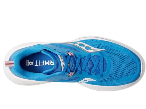 SAUCONY WOMEN'S OMNI 22 SHOE COBALT/ORCHID SIZE W9 M/43 EU - SIZE 11 - Like New