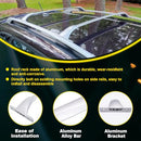 Cross Bars Roof Rack for Nissan Rogue 2014-2020 with Raised Side Rails - Like New