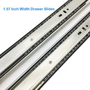 5 Pairs of 18 Inch Full Extension Drawer Slides Mount Ball Bearing Sliding - Brand New