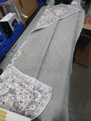 KATHY IRELAND HOME FANNEL PRINTED AREA RUG 5FT BY 7FT - IVORY TAPESTRY - Like New