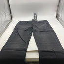 7GROOVE MEN'S JEANS STRAIGHT DENIM - SIZE: MEN 38/32 - BLACK WASHED - Brand New