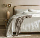 Boll & Branch TCSSGCF King/Cal King Signature Comforter Sets White - Like New