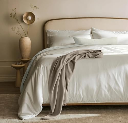 Boll & Branch TCSSGCF King/Cal King Signature Comforter Sets White - Like New