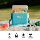 IGLOO 11 QT TAG ALONG TOO STRAPPED PICNIC STYLE COOLER - PINK - Like New