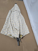 CALIFORNIA UMBRELLA PARKSIDE SERIES 9 FT ALUMINUM POLE - WHITE/GOLD/BLACK - Like New