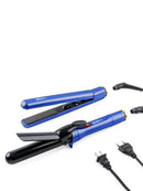 Cortex Beauty Travel Perfect Duo Switch Straight & Curl Set Interchangeable Cord - Like New