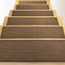 RIOLAND Non-Slip Stair Treads for Wooden Steps Indoor 8" X 30" 15Pack Brown - Like New