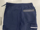 BLUE ICE PREMIUM CLOTHING CARGO SWEATPANT UNISEX, SMALL - NAVY - Brand New