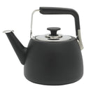 SUR LA TABLE ESSENTIALS LARGE 2 QT HEAVY GAUGE TEA KETTLE - MATTE BLACK - Like New