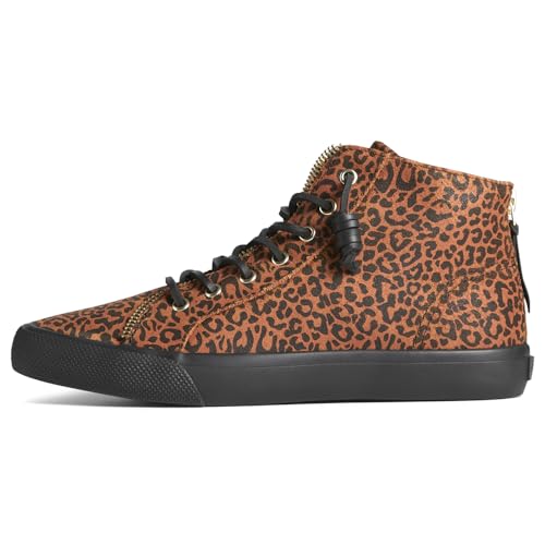Sperry Women's x Rebecca Minkoff Fashion Boot Leopard/Au Natural Size 8 - Like New