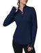 GGVO Women's Golf V Neck Long Sleeve Workout Top UPF 50+ Sun Protection M - Like New