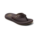 REEF MEN'S PHANTOM NIAS BEACH FLIP FLOPS - SIZE: MEN 10 - BROWN/FOSSIL - Brand New