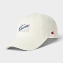 CHAMPION ADULT PIGMENT-WASHED TWILL BASEBALL HAT - WHITE - Brand New