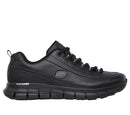Skechers women's sure track trickel slip resistant shoe BLACK SIZE 8.5 - Like New
