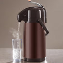 PARACITY UPGRADED AIRPOT COFFEE CARAFE DOUBLE PUMP 84OZ/2.5L STAINLESS STEEL - Like New