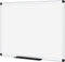 VIZ-PRO Magnetic Dry Erase Board, 36 X 24 Inches WB3624L - SILVER - Like New