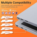 UPPERIZON Portable Monitor 15.6" 1080P FHD HDR IPS Travel Monitor UP156FH - Gray - Like New