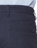 AMAZON ESSENTIALS MEN'S 5-POCKET TWILL GOODTHREADS) SIZE 28W 32L - NAVY BLUE - Brand New