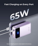 JOYFAR PORTABLE CHARGER POWER BANK, 30000MAH 65W ESSENTIALS - Scratch & Dent