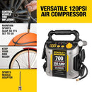 STANLEY FATMAX 700 PEAK AMP JUMP STARTER PORTABLE POWER TRIPLE 15W - BLACK - Like New