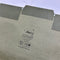 SMEAD 100% RECYCLED FASTAB HANGING FILE FOLDERS - GREEN - 1 SET OF 3 FOLDERS - Like New