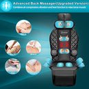 Sotion Back Massager with Heat & Compress Massage Chair Pad - Black - Brand New