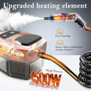 KBTYE STEAM CLEANER 3-LEVEL HEAT-UP HEATING ELEMENT 12PCS BACK ORANGE - Like New