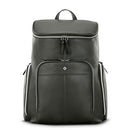 SAMSONITE MOBILE SOLUTION 2 LEATHER DELUXE BACKPACK - OLIVE - Like New