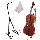 WayvPoint Cello Stand Adjustable Foldable Hook Bow Complete Microfiber Cloth - Brand New
