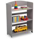 DELTA CHILDREN MYSIZE BOOKSHELF GREENGUARD GOLD CERTIFIED DCH-3TSHELF - GRAY - Like New