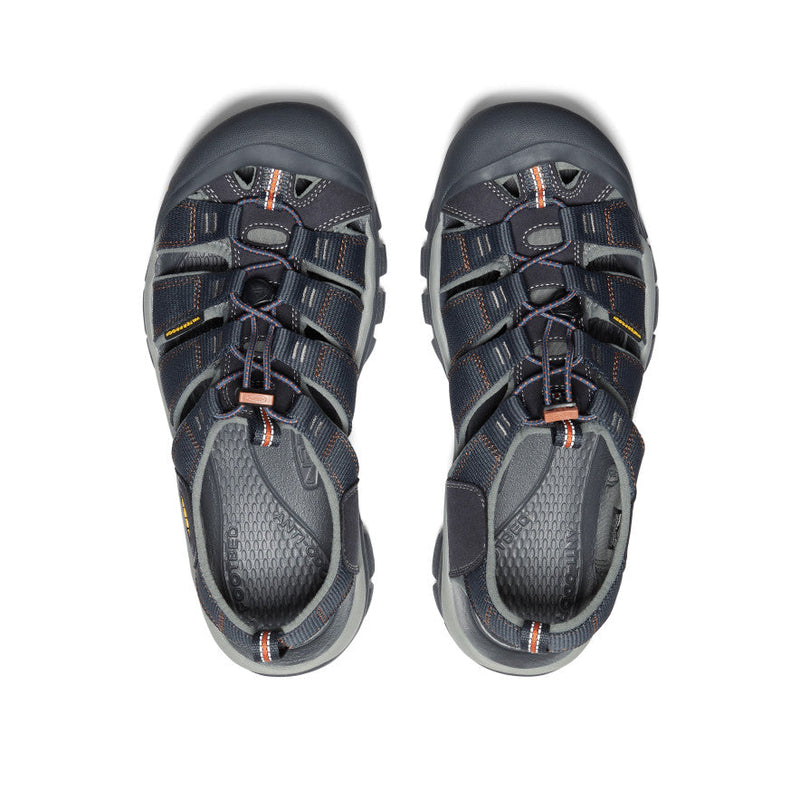 KEENFOOTWEAR MEN'S NEWPORT H2 SANDAL - SIZE: MEN 10.5 - INDIA INK/RUST - Like New