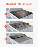 VEVOR Tri-Fold Truck Bed Tonneau Cover Compatible Ford F-150 6.5' (79") - Black - Like New