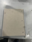OFFICE DEPOT WIREBOUND NOTEBOOK 8" X 10-1/2", WIDE RULED, 180 SHEETS - TEAL - Like New