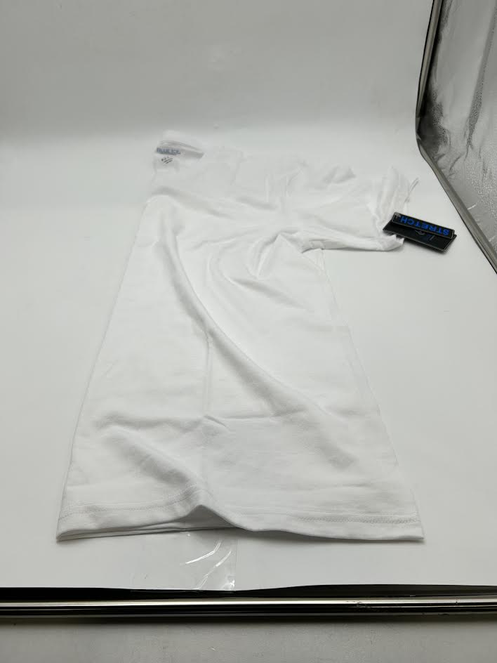 BLUE ICE WHITE LARGE VNECK TEE TSHIRT MENS - SIZE: MEN L - WHITE - Brand New