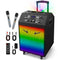 GEYGUY GTSK10-4 KARAOKE MACHINE WITH WIRELESS MICS – PORTABLE BLUETOOTH - Like New