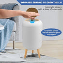 Pukomc 2 Pack Automatic Trash Can 12L /3 Gallon and 10L /2.64 Gallon - Brand New