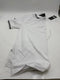 TIGER WOLF 3 BUTTON POLO SHIRT - SIZE: MEN L - WHITE/BLACK - Scratch & Dent