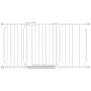 Fairy Baby Extra Wide Baby Gate for Dogs Pressure Monuted W046WHITE - White - Like New
