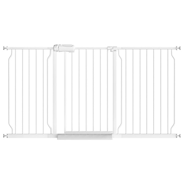 Fairy Baby Extra Wide Baby Gate for Dogs Pressure Monuted W046WHITE - White - Like New