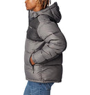 WM0326-023 COLUMBIA MEN'S PIKE LAKE II HOODED JACKET CITY GREY/SHARK XL - Brand New