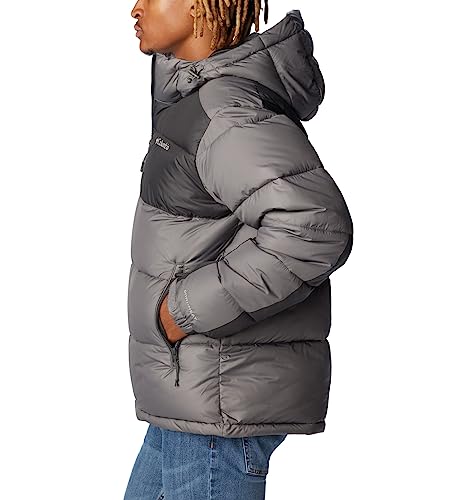 WM0326-023 COLUMBIA MEN'S PIKE LAKE II HOODED JACKET CITY GREY/SHARK XL - Brand New