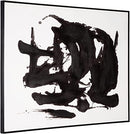 Ashley Egonsboro Abstract Canvas 40 x 50 Inch Wall Art Black And White New