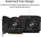 ASUS Dual NVIDIA GeForce RTX 3070 V2 OC Graphic Card DUAL-RTX3070-O8G-V2 - Black Like New