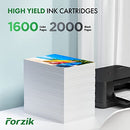 Forzik Compatible 952XL Ink Cartridge Replacement for HP 952 952XL 4 Pack - Brand New