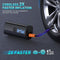 ILTIDE TIRE INFLATOR PORTABLE AIR COMPRESSOR 150PSI 25000mAh - BLACK New