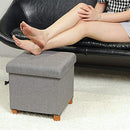 B092HXFTSK Generate PINPLUS Storage Ottoman Stool - Grey - Brand New