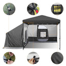 KAMPKEEPER Side Tent, Camping Tent, Gazebo (White-2, Side Depth-42) - B091GQ2LWV - Like New