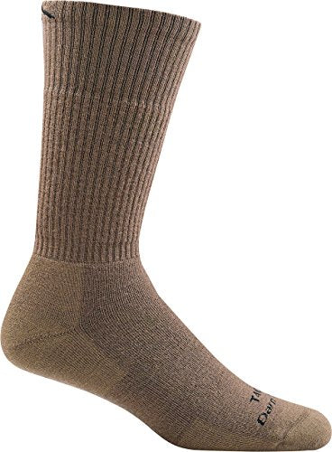 DARN TOUGH TACTICAL BOOT FULL CUSHION SOCKS T4022 UNISEX SIZE SMALL - BROWN - Brand New
