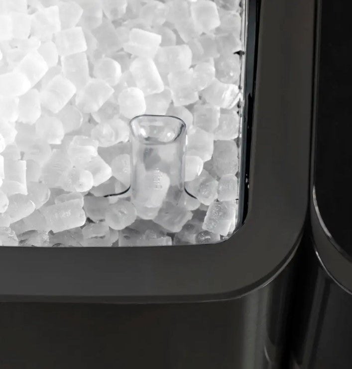 GE PROFILE OPAL 1.0 NUGGET ICE MAKER WITH SIDE TANK - BLACK - Like New